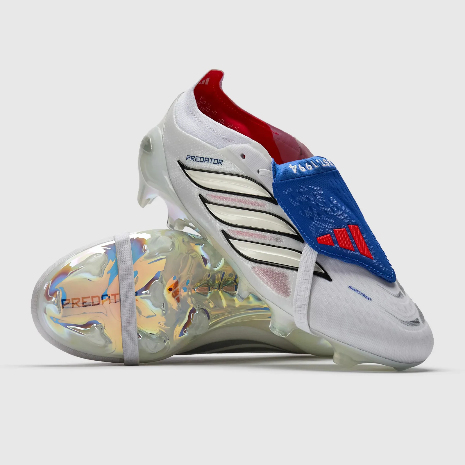 Adidas Predator Elite Tongue Firm Ground Ftwr White Zero Met Team Royal Blue Adult Boots