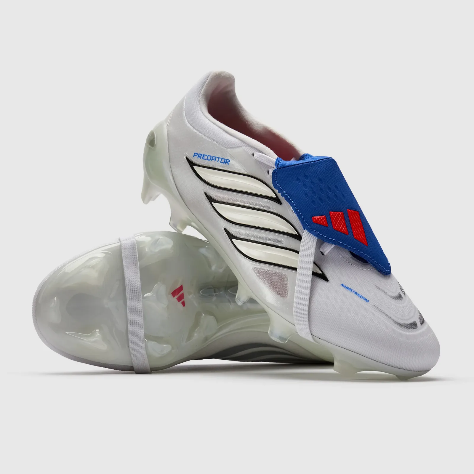 Adidas Predator Pro Tongue Firm Ground Ftwr White Zero Met Team Royal Blue Adult Boots