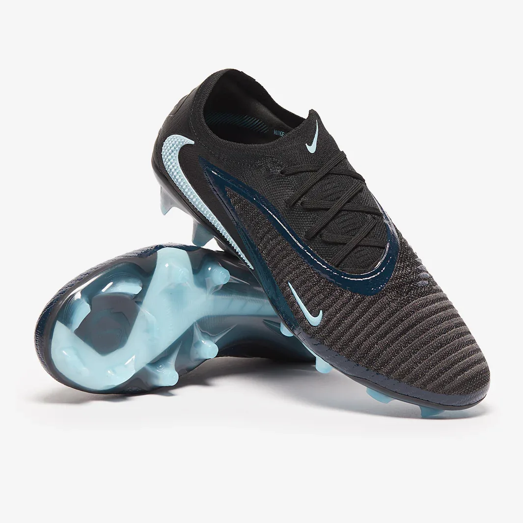 Nike Phantom 6 Elite Low Firm Ground Black Black Adult Boots