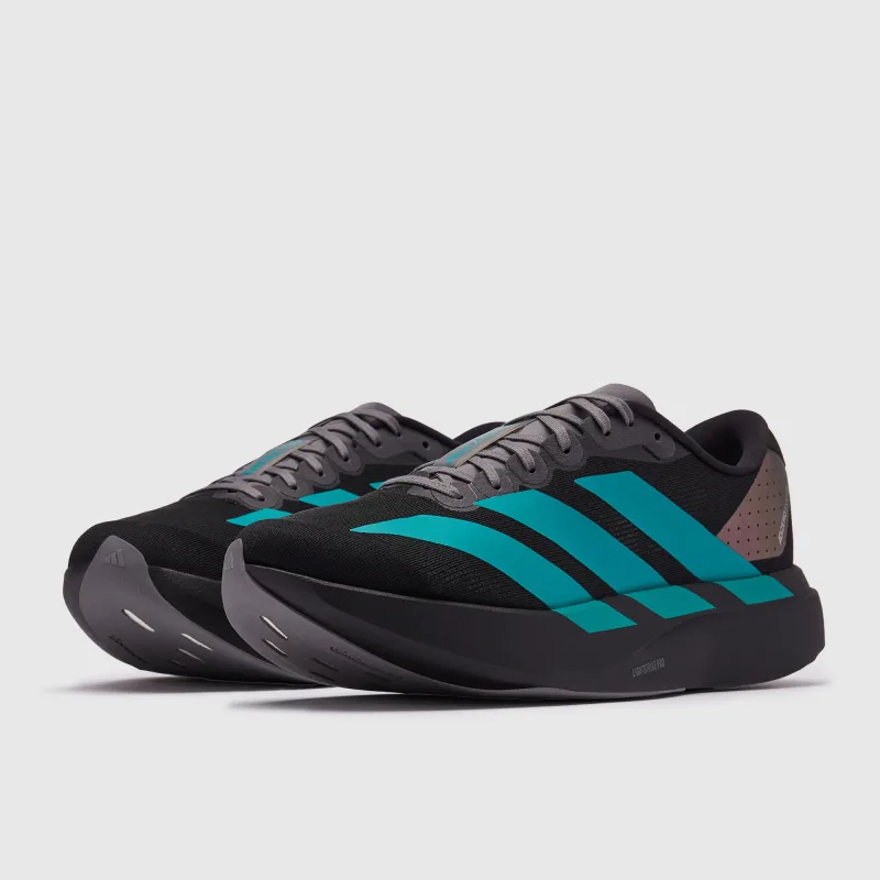 Core Black Pure Teal Grey Trainers
