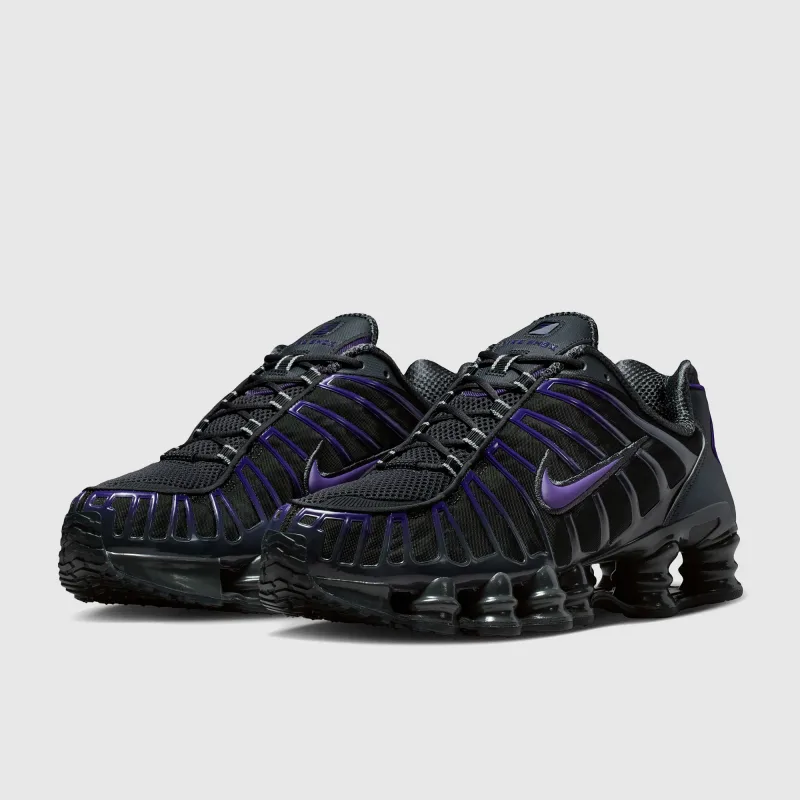 Dark Smoke Grey Court Purple Trainers