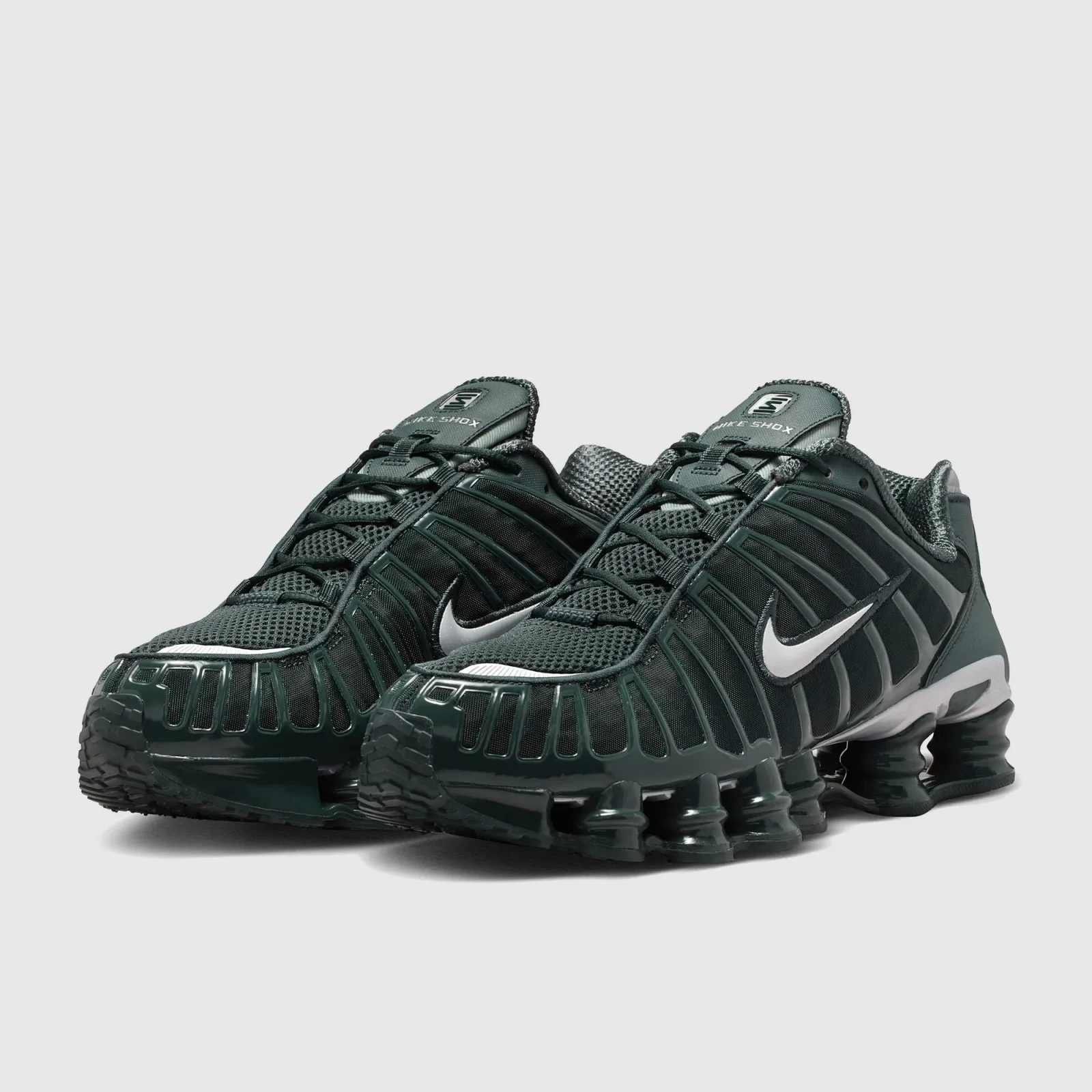 Seaweed Gunmetal Trainers