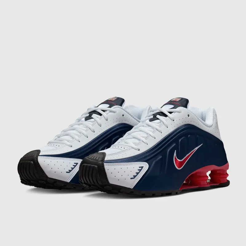 Midnight Navy Gym Red White Trainers