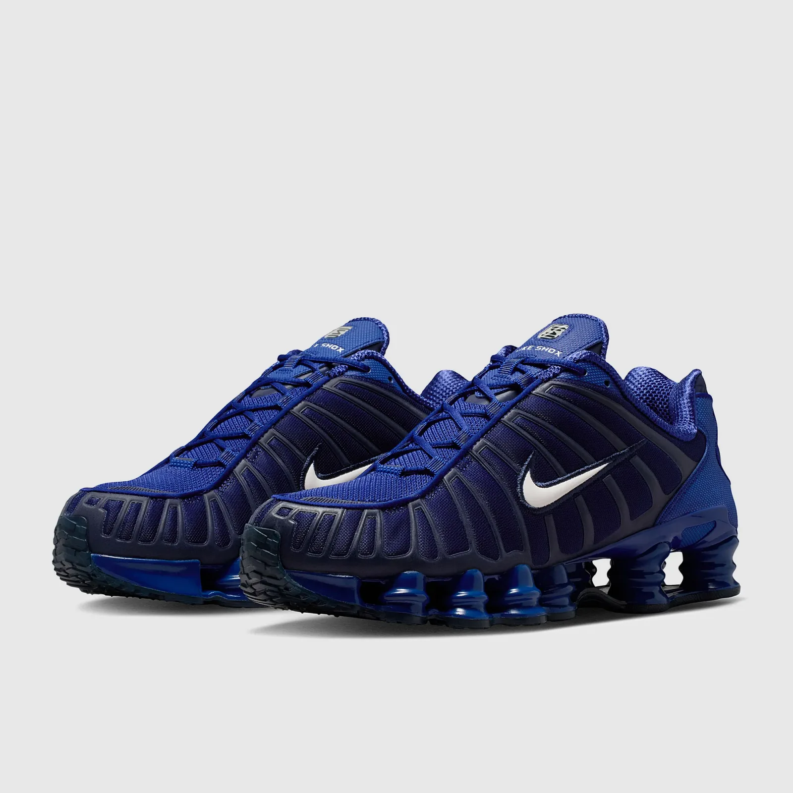 Deep Royal Blue White Obsidian Trainers