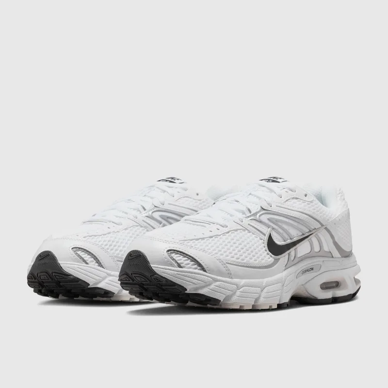 White Black Metallic Silver Photon Dust Trainers
