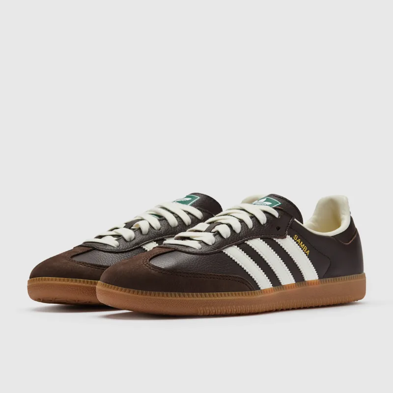 Dark Brown Off White Gum Trainers