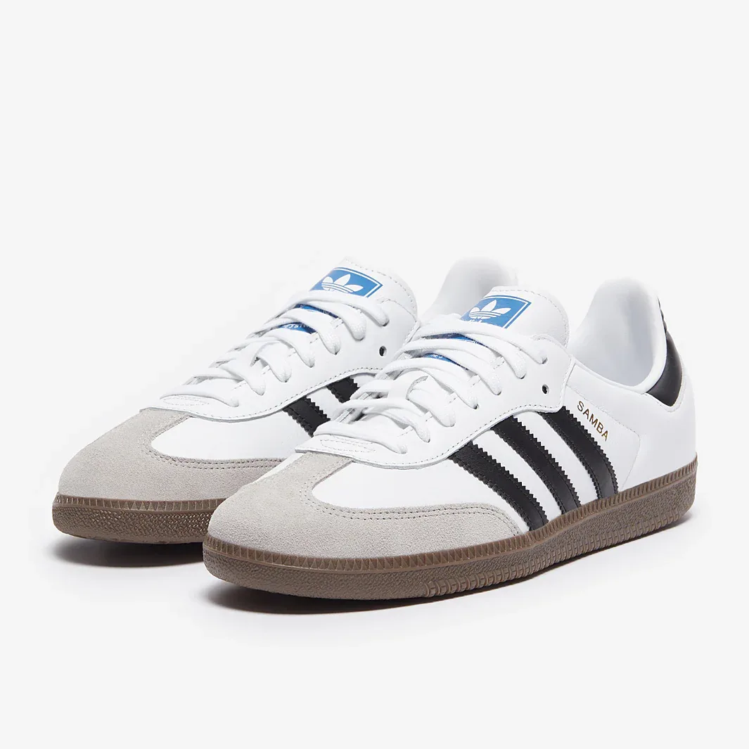 Mens Shoes Adidas Originals Samba Og White Core Black B75806
