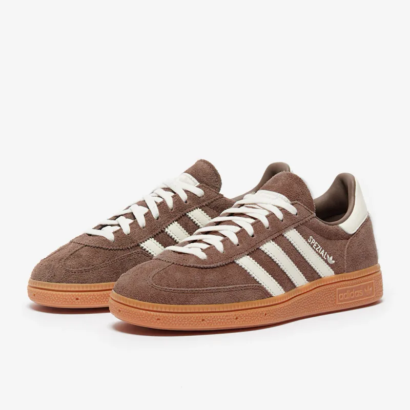 Adidas Originals Womens Handball Spezial Earth Strata Off White Gum 2 Trainers