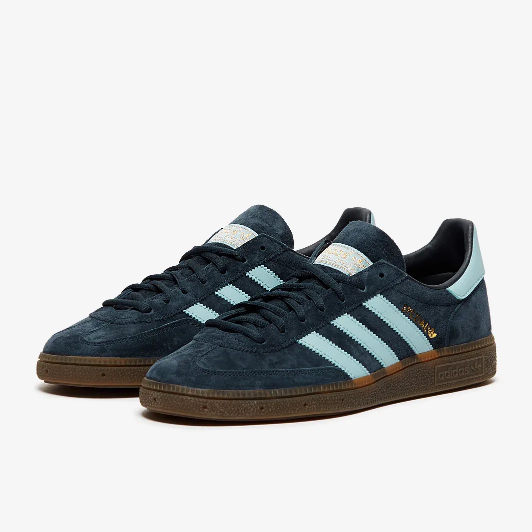 Mens Shoes Adidas Originals Handball Spezial Collegiate Navy Terrace