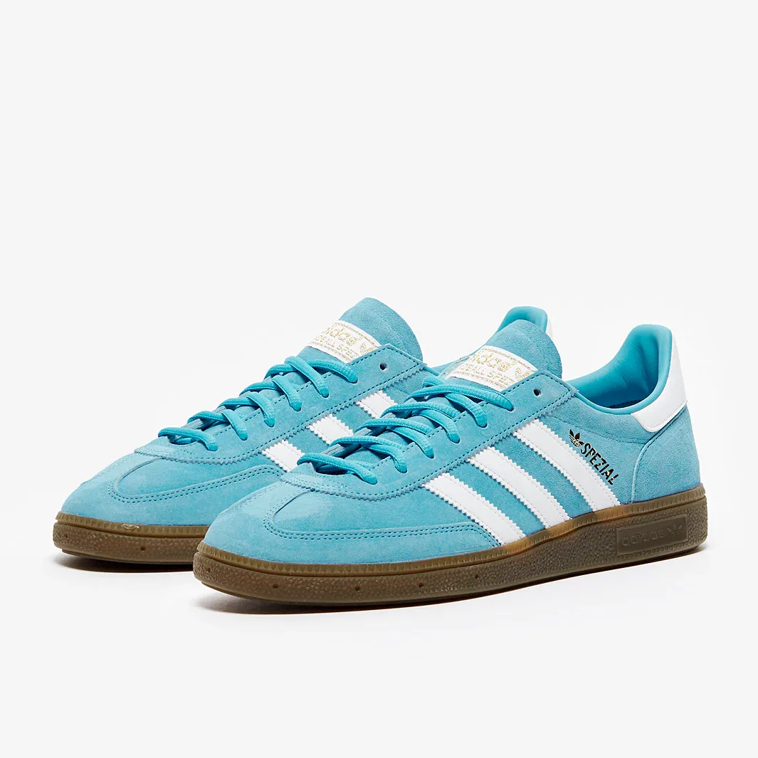 Mens Shoes Adidas Originals Handball Spezial Light Blue Terrace