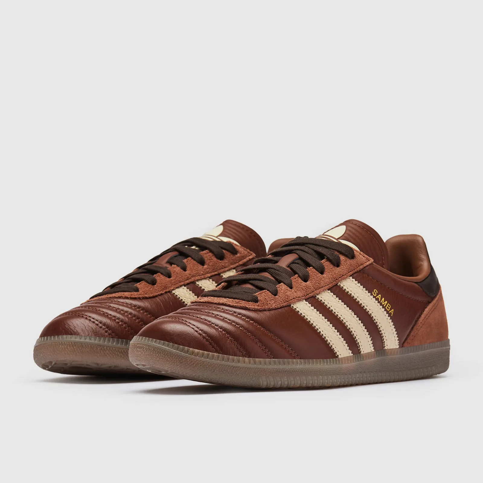 Preloved Brown Sand Strata Dark Brown Trainers