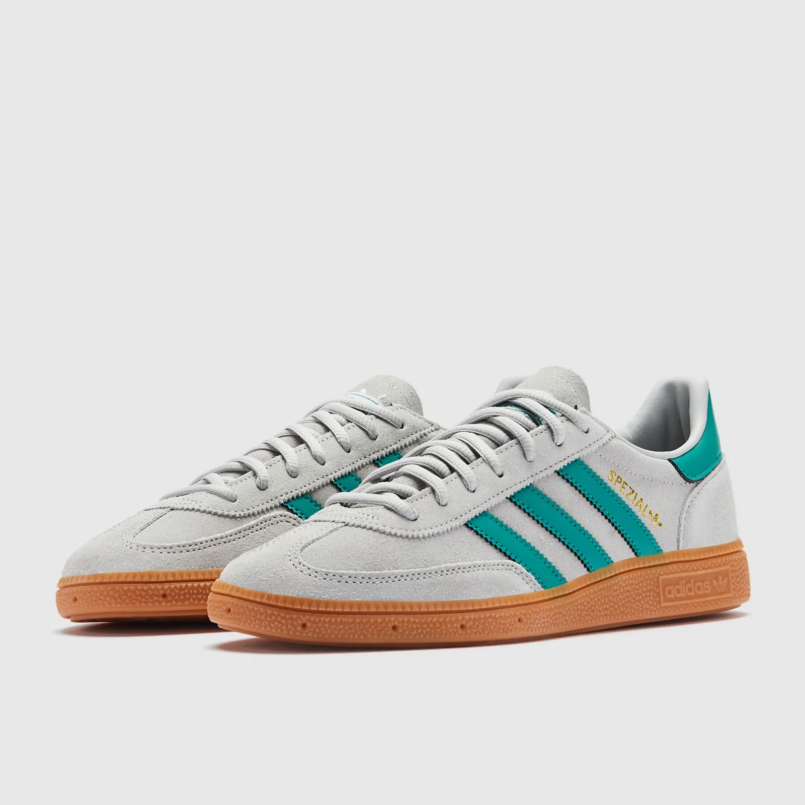 Grey Pure Teal Gold Metallic Trainers
