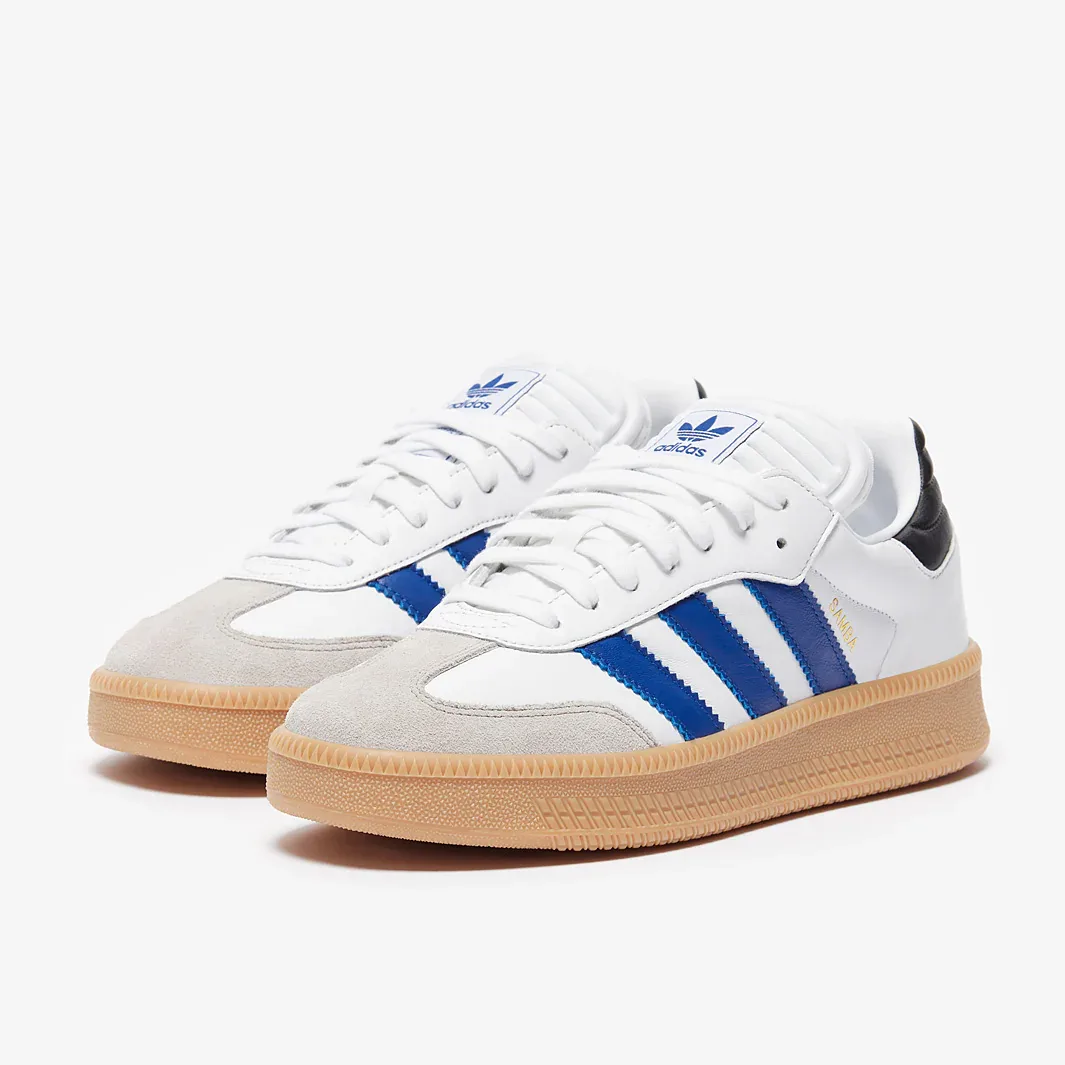 Footwear White Royal Blue Panton Trainers