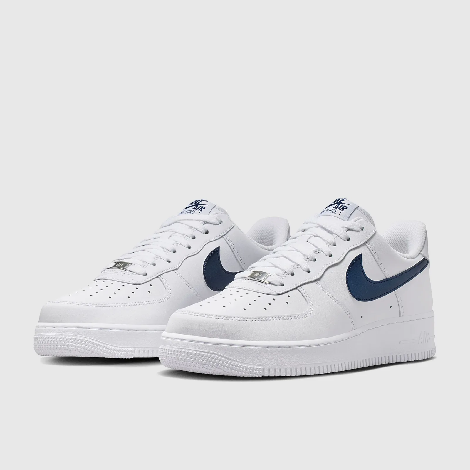 White Midnight Navy University Red Trainers