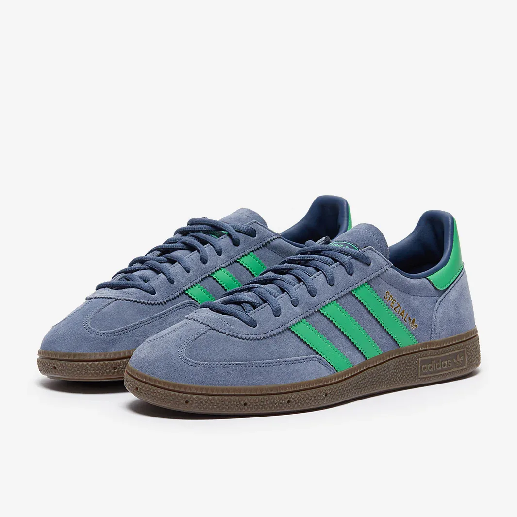 Preloved Ink Semi Screaming Green Gold Metallic Trainers