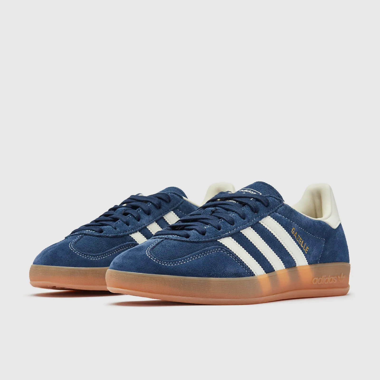 Night Indigo Off White Gold Metallic Trainers