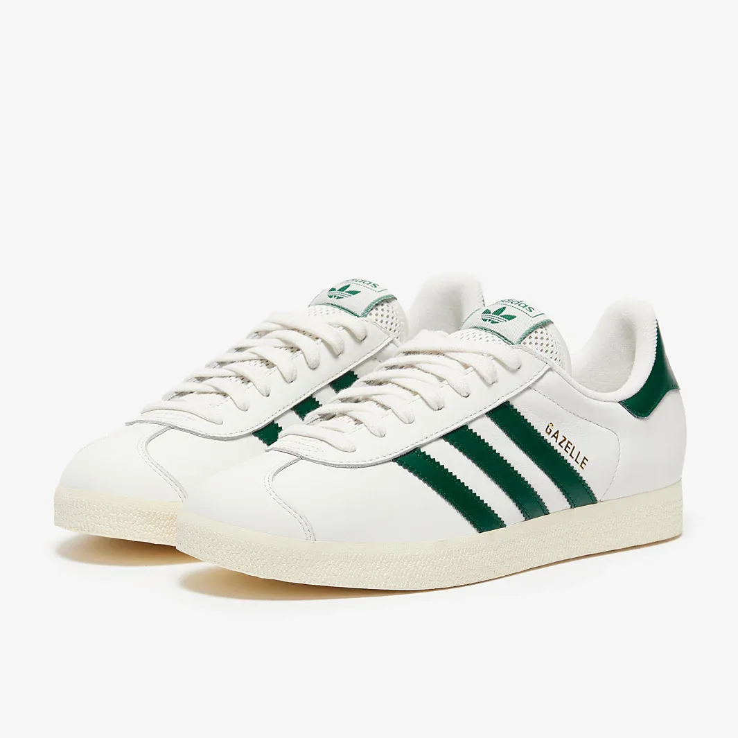 Core White Collegiate Green Cream White Trainers