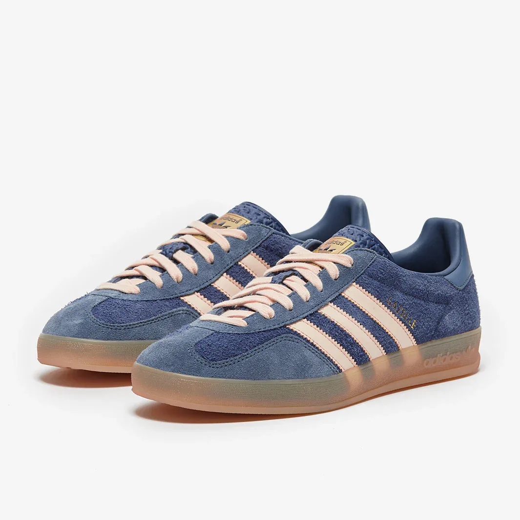 Dark Blue Bliss Orange Preloved Ink Trainers