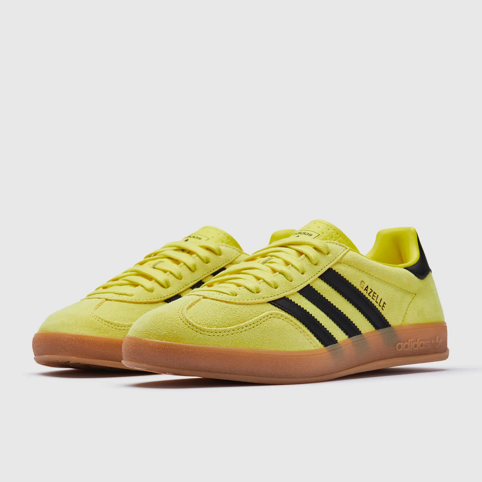 Shock Yellow Core Black Gold Metallic Trainers