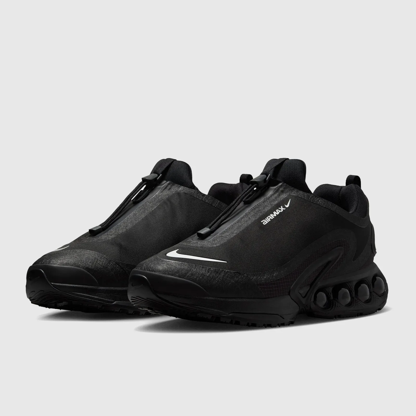 Black Metallic Silver Trainers