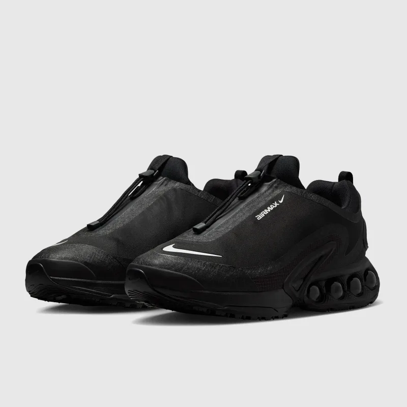 Black Metallic Silver Trainers