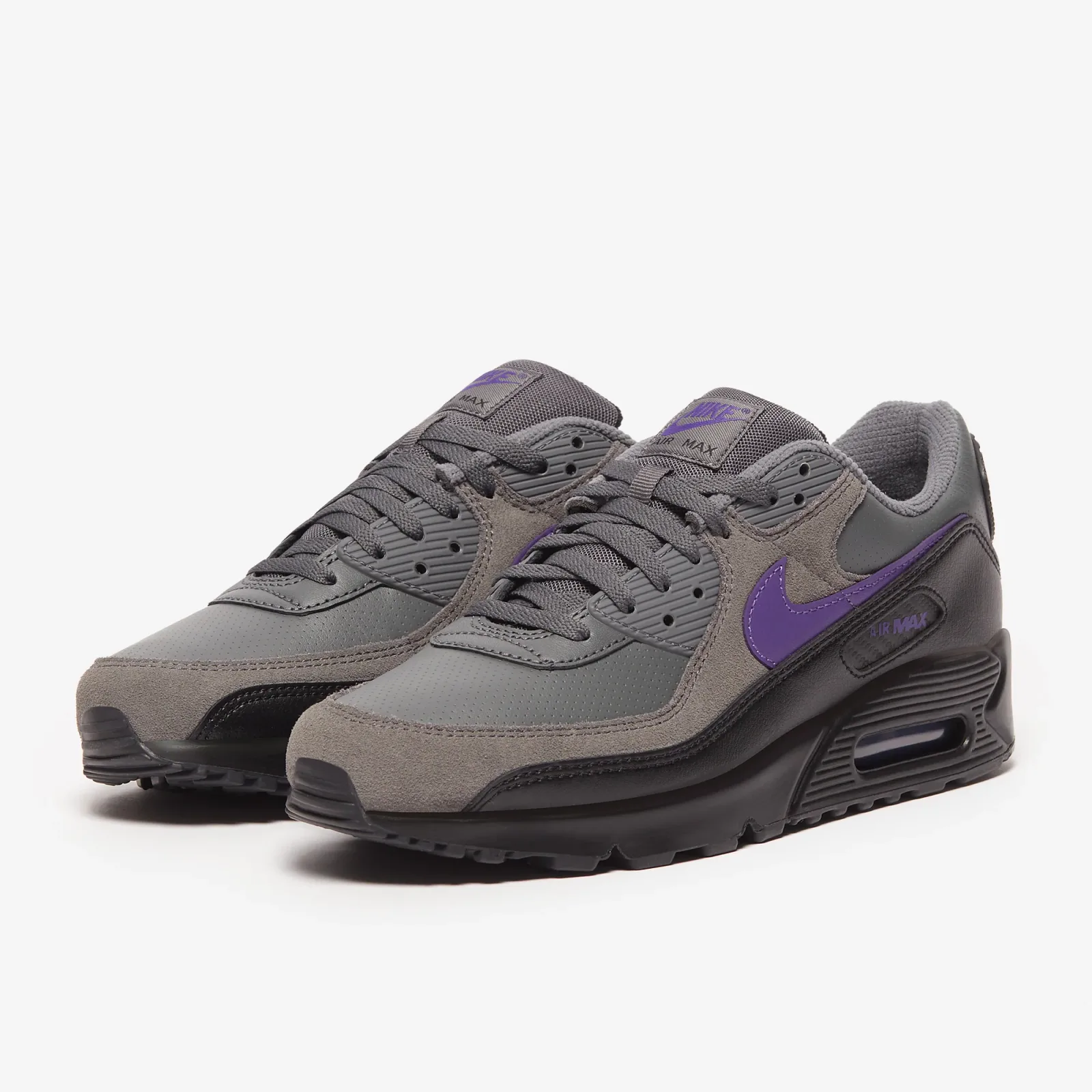 Iron Grey Wild Grape Black White Trainers