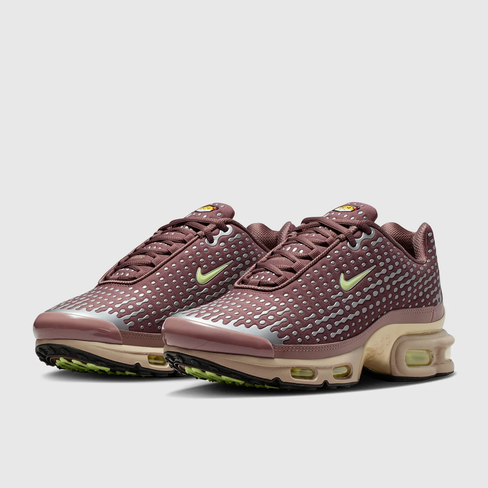 Plum Eclipse Barely Volt Metallic Gold Grain Trainers