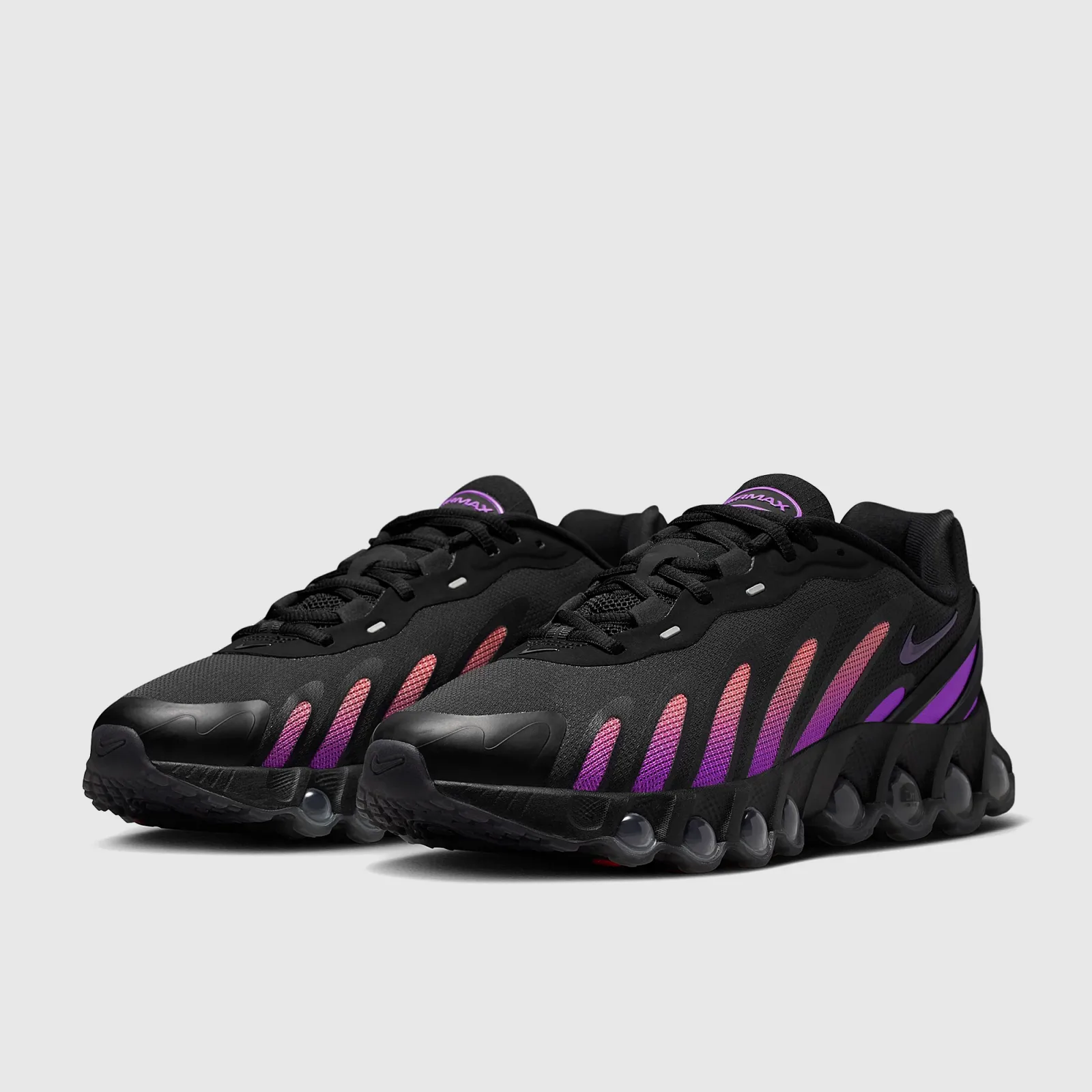 Black Bright Violet Pink Gaze Trainers