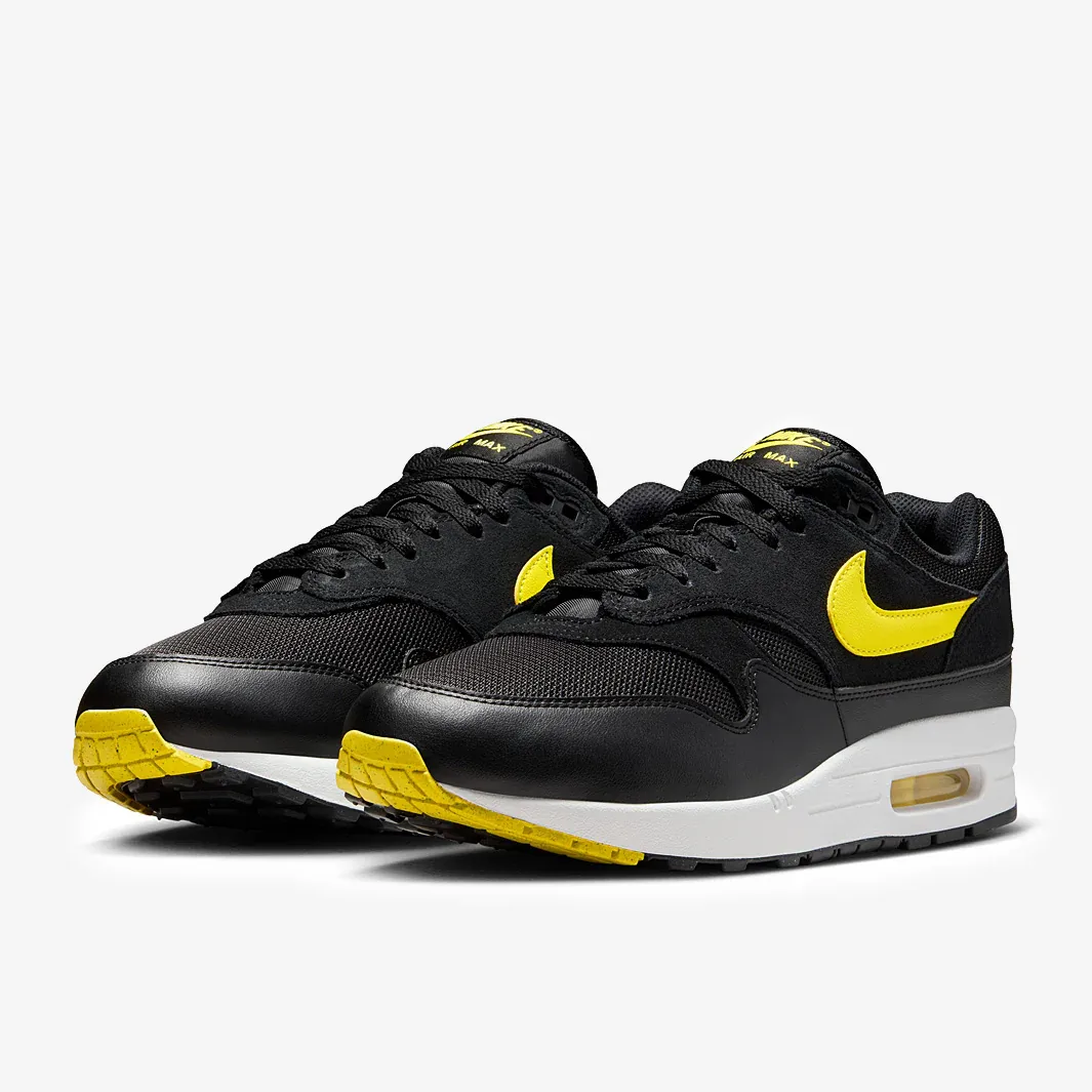 Black Opti Yellow Summit White Trainers