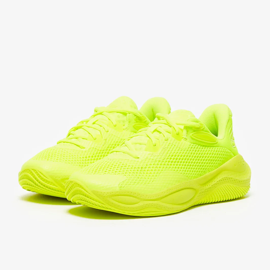High Vis Yellow Trainers