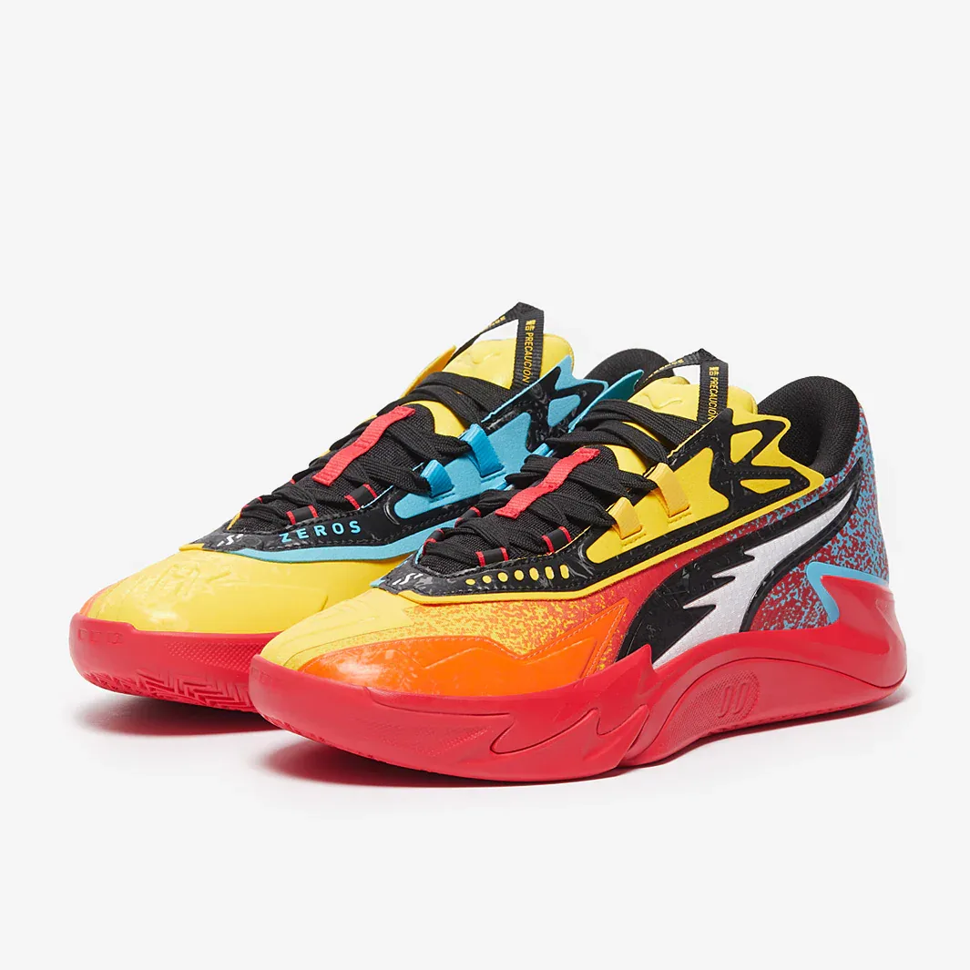 Rickie Orange Speed Yellow Trainers