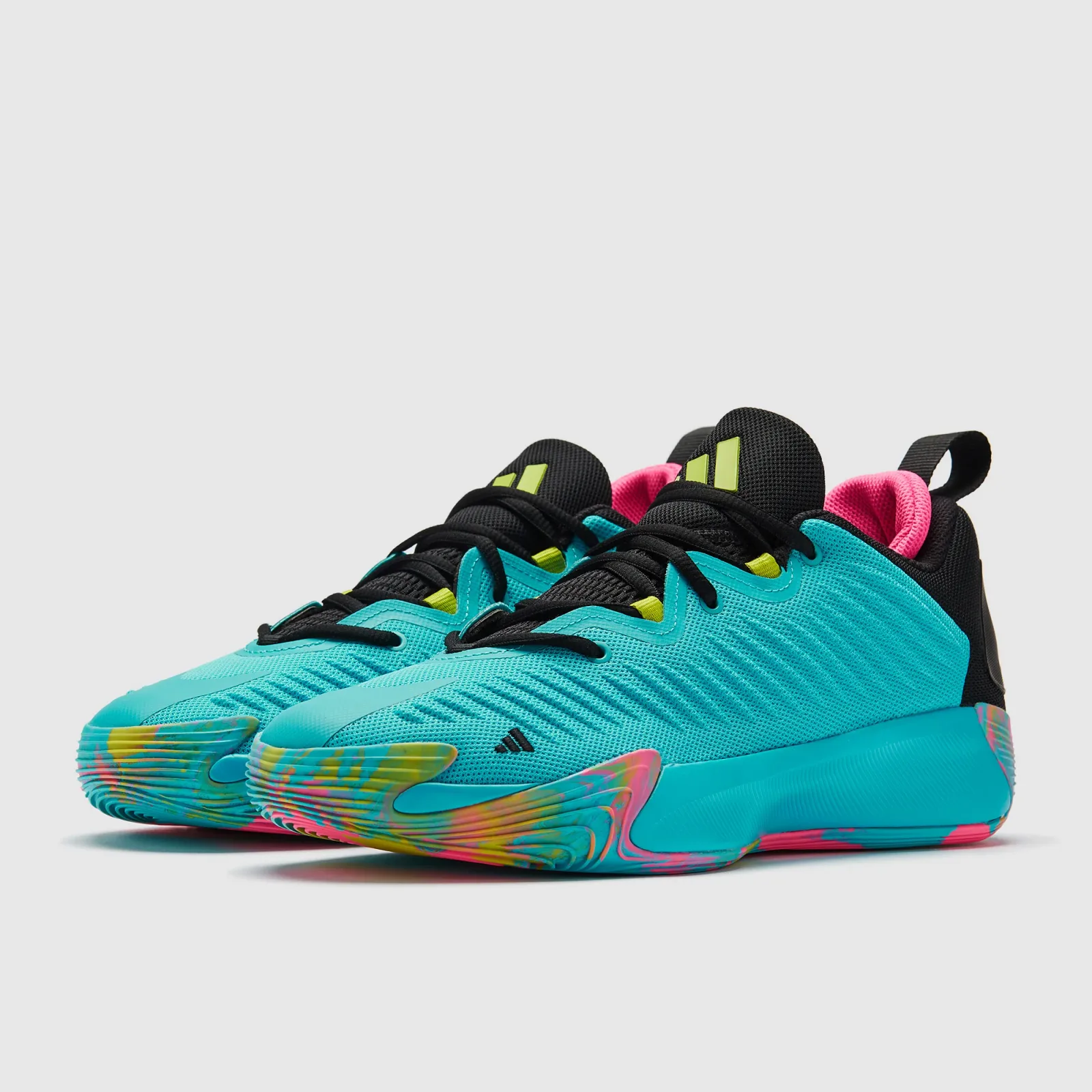 Lucid Cyan Core Black Preloved Lime Trainers