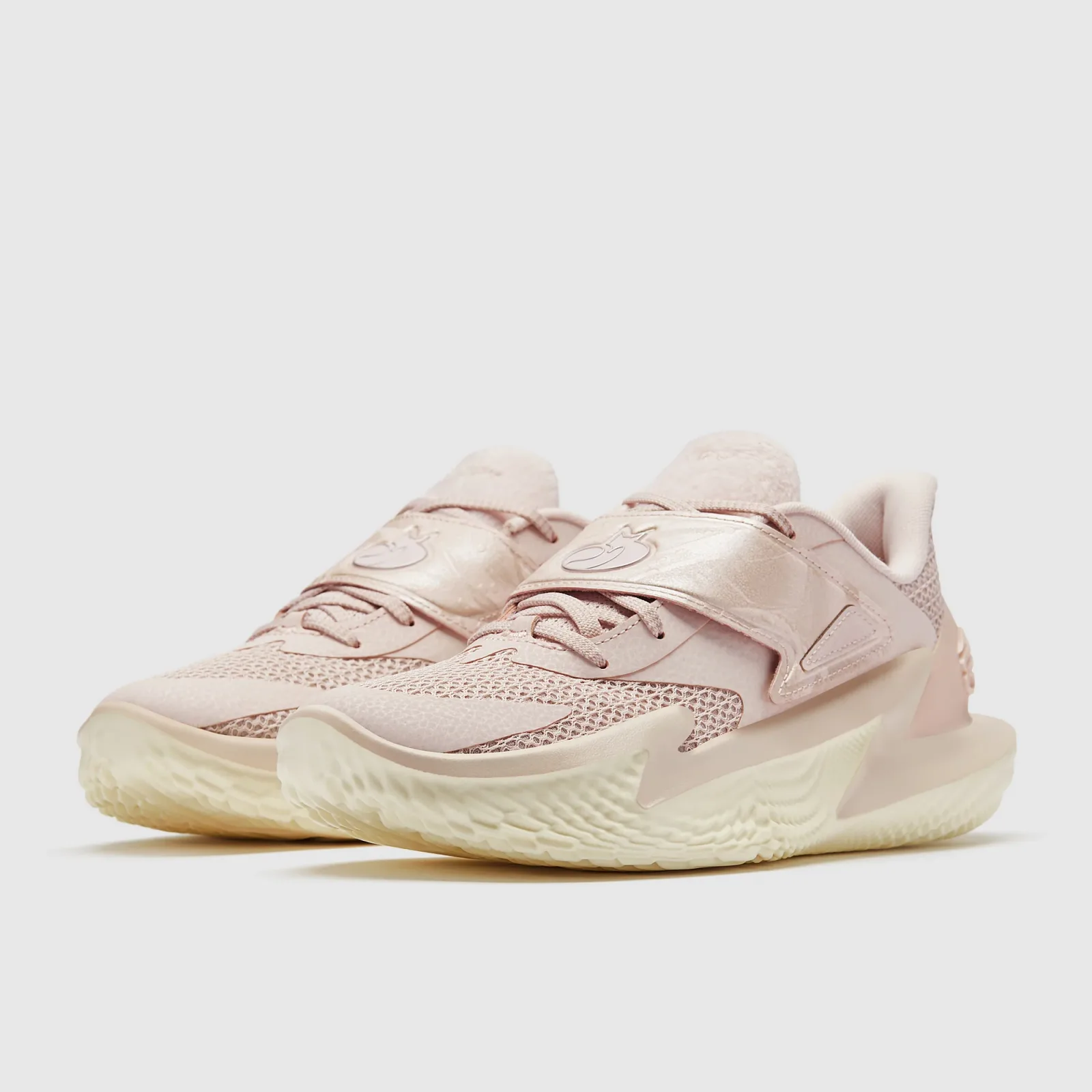 Pink Dusk Metallic Rose Gold White