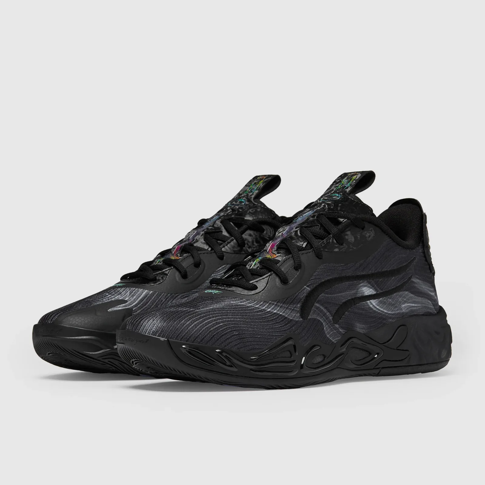 Puma Mb04 Lo Puma Black Dark Amethyst Trainers