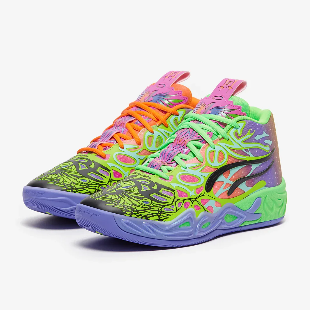Puma Mb04 Puma Black Electric Peppermint Fluro Green Pes Trainers