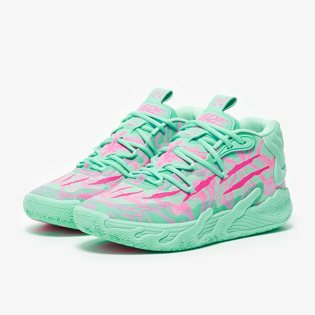 Puma Mb03 Electric Peppermint Ravish Trainers