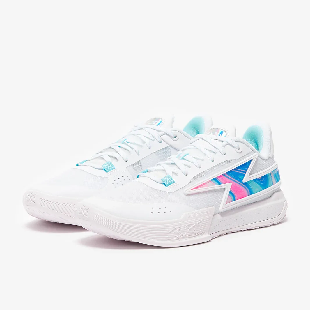 White Purple Trainers