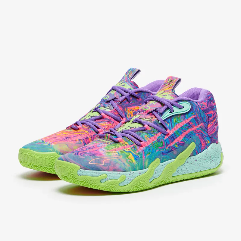 Puma Mb03 Purple Glimmer Knockout Pink Green Glare
