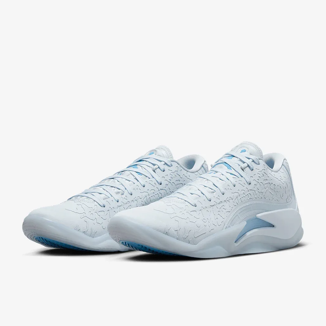 Half Blue University Blue Trainers