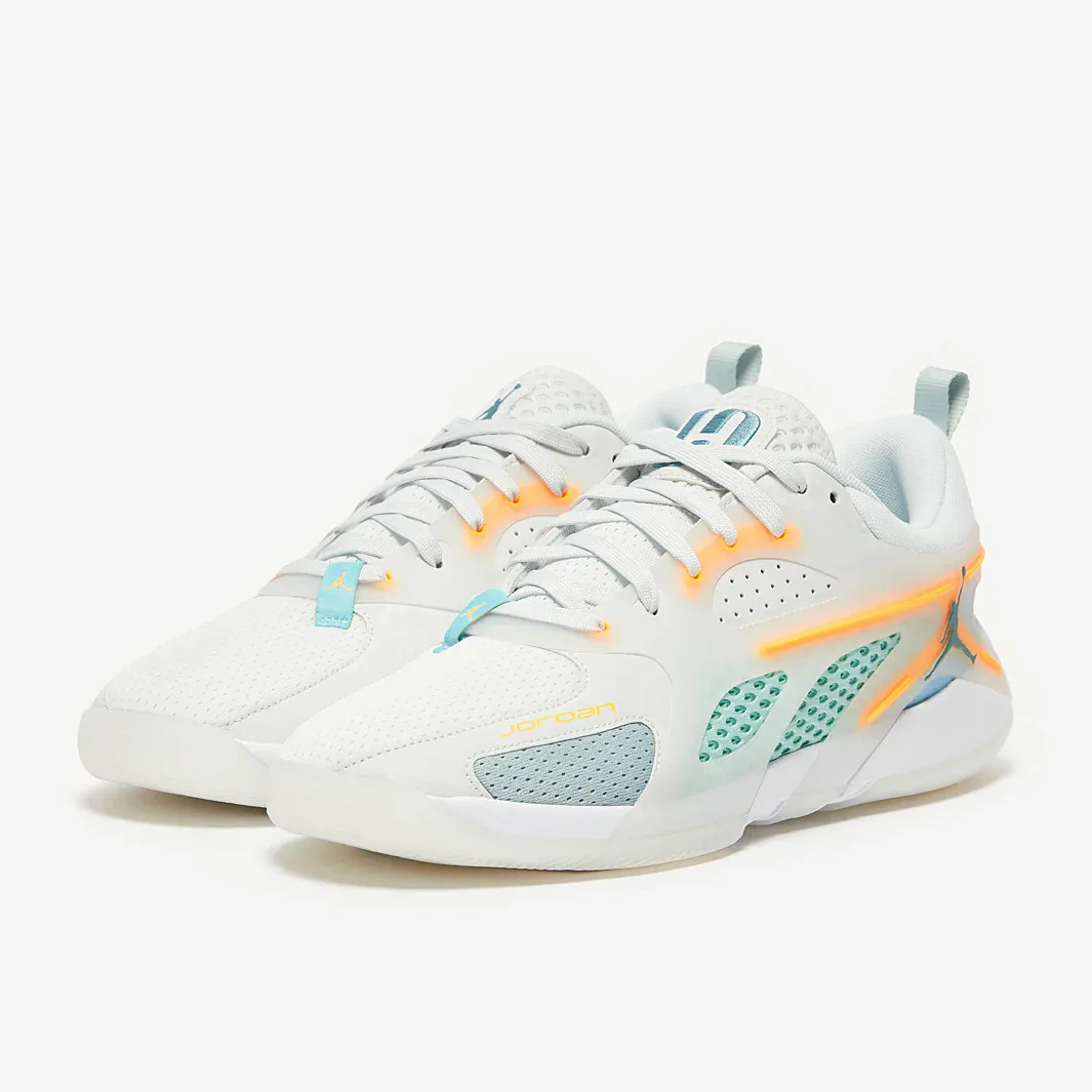 Off White Mineral Teal Laser Orange