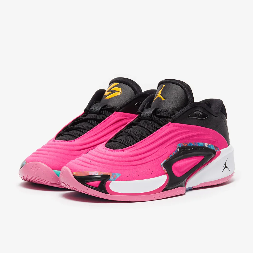 Pink Prime University Gold Black Trainers