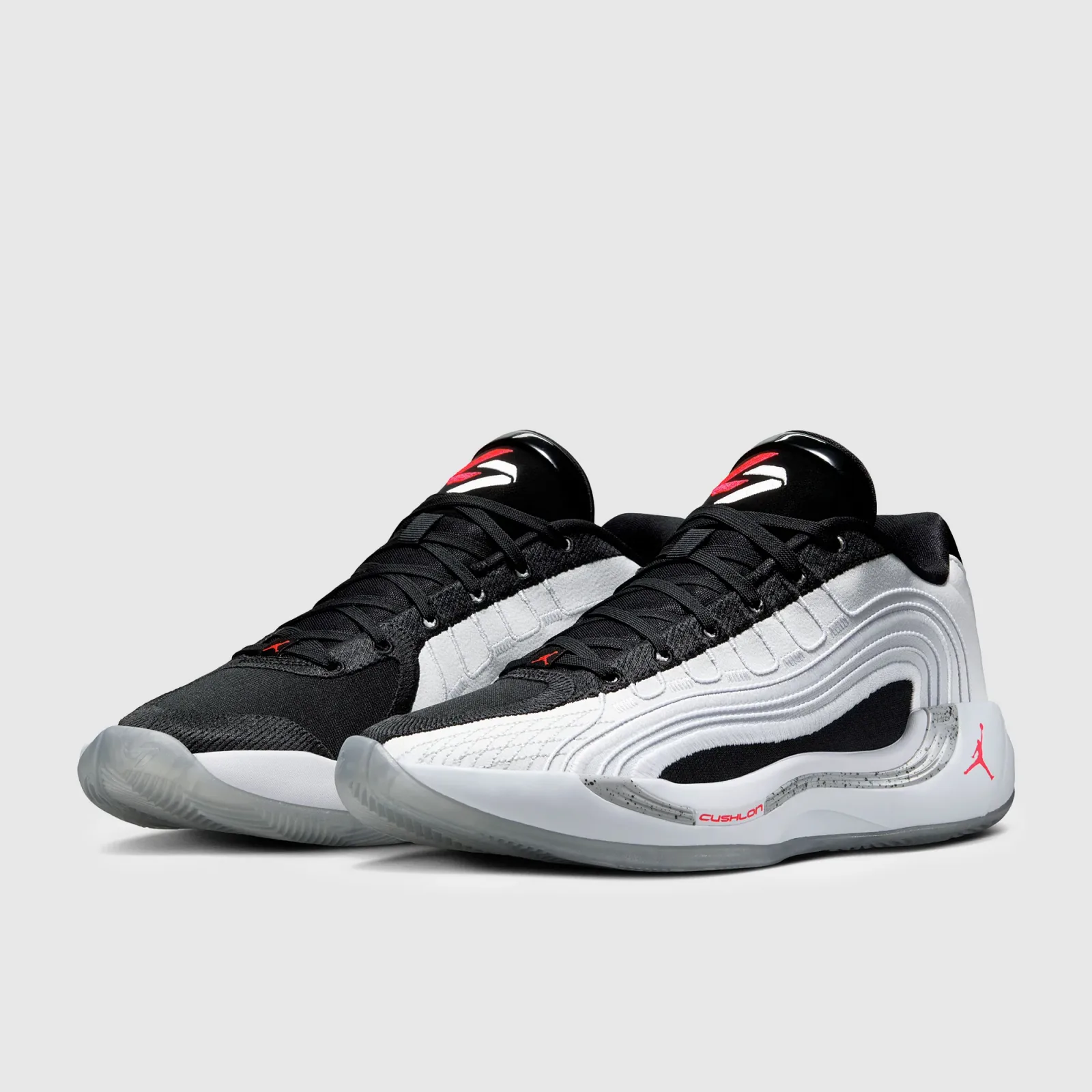 White Bright Crimson Black Wolf Grey Trainers