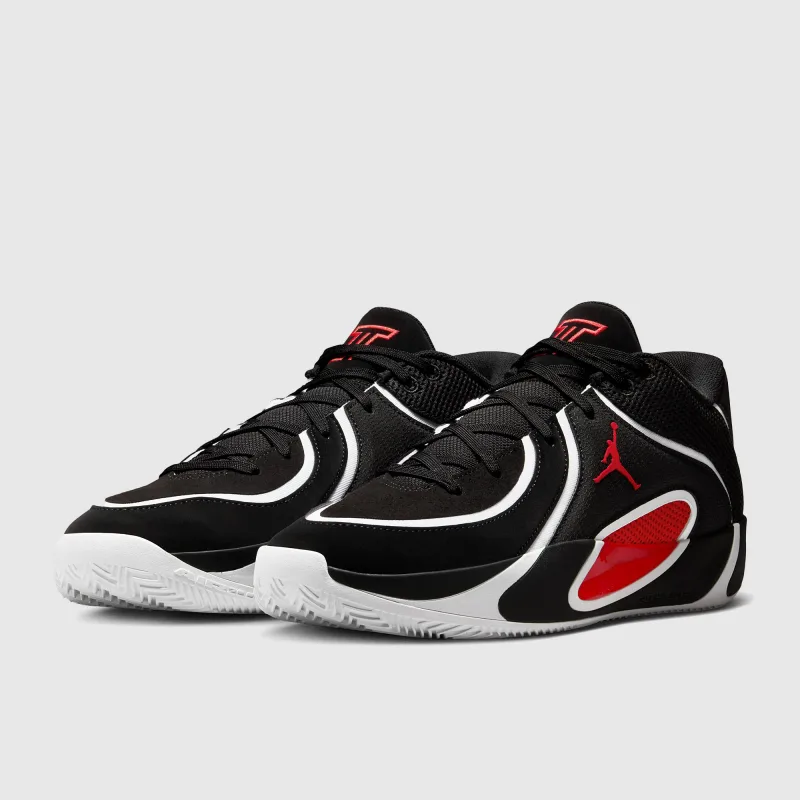 Black University Red White Trainers