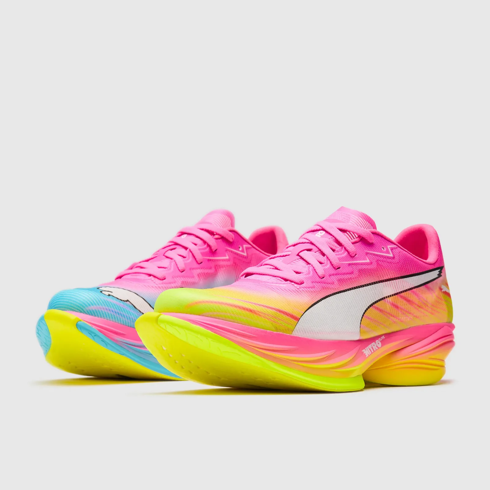 Poison Pink Puma White