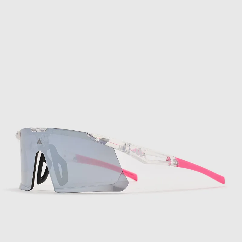 Shiny Crystal Silver Mirror Eyewear